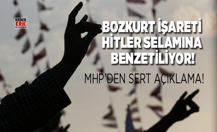 Bozkurt işareti Hitler selamına benzetiliyor!