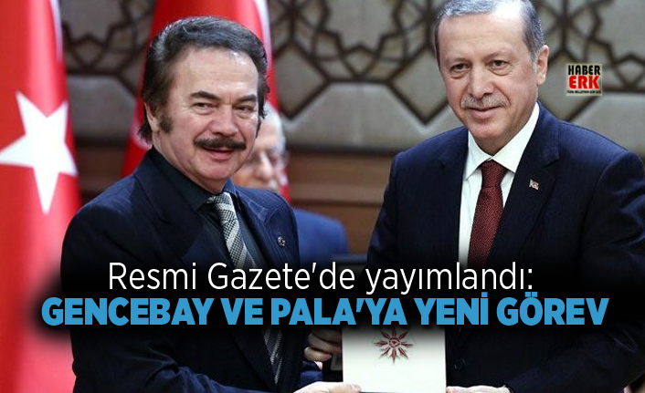 Resmi Gazete'de yayımlandı: Gencebay ve Pala'ya yeni görev