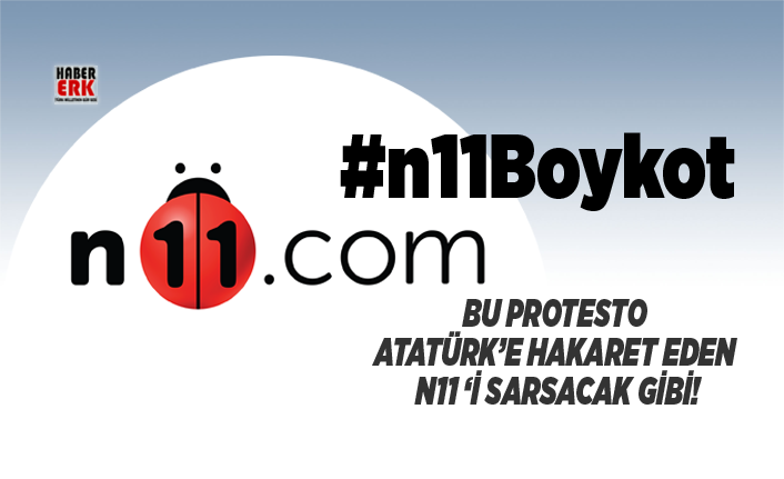 Bu Protesto Ataturk E Hakaret Eden N11 I Sarsacak Gibi
