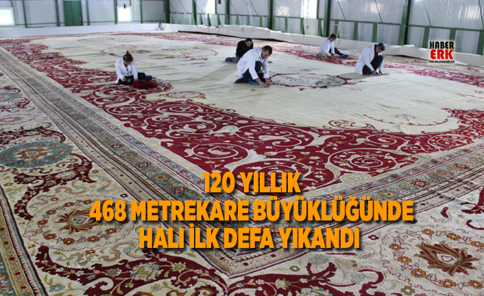 120 Yillik 468 Metrekare Buyuklugunde Hali Ilk Defa Yikandi