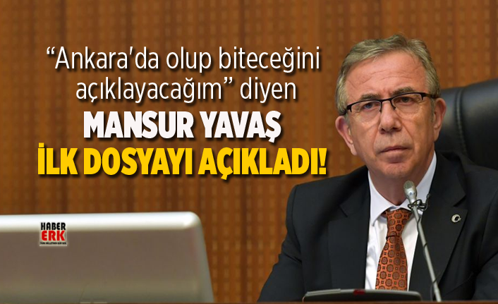 "Ankara'da olup biteceğini açıklayacağım" diyen, Mansur ...