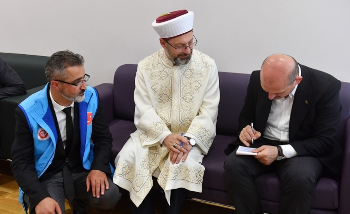 Bakan Soylu TDV’ye kurban bağışında bulundu