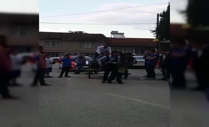 Damat ve sağdıcın zor anları
