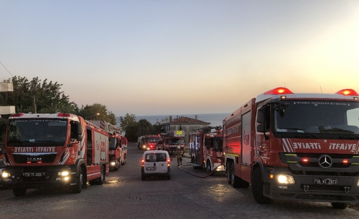 Beylikdüzü’deki yangın kontrol altına alındı