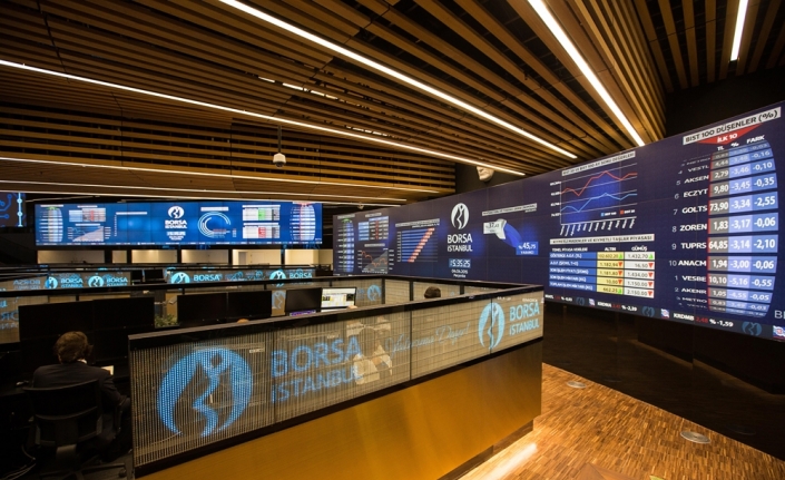 Borsa ilk yarıda yükseldi