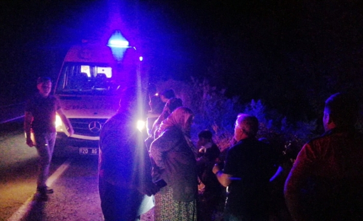 Denizli’de trafik kazası: 5 yaralı