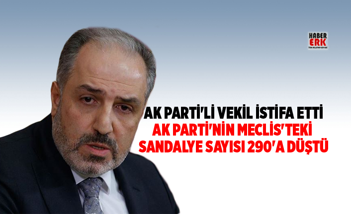 Ak Parti Li Vekil Istifa Etti Ak Parti Nin Meclis Teki Sandalye Sayisi 290 A Dustu
