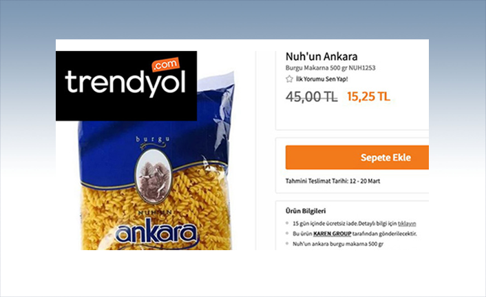 cilgin makarna fiyatlari