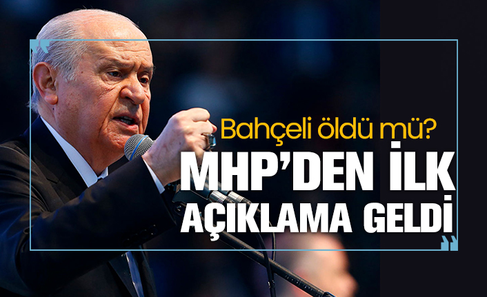 Bahceli Oldu Iddiasi Icin Mhp Den Ilk Aciklama Geldi