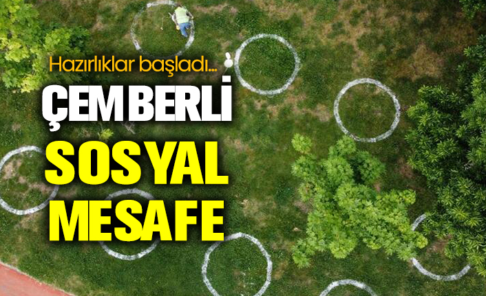 Hazırlıklar başladı: İstanbul'da çemberli sosyal mesafe dönemi