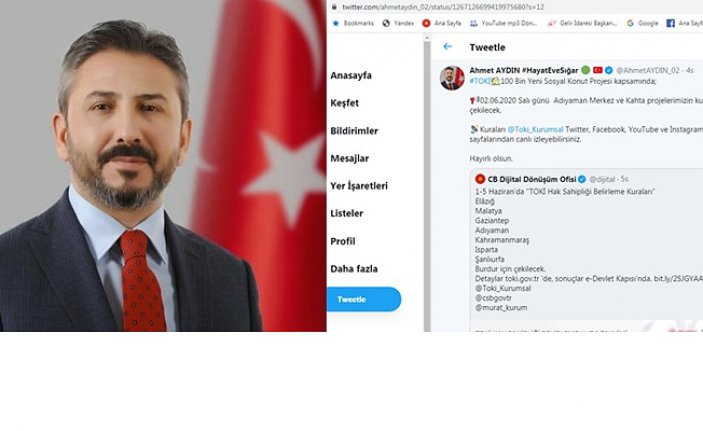 Ahmet Aydın TOKİ kuralarının çekileceği tarihi açıkladı