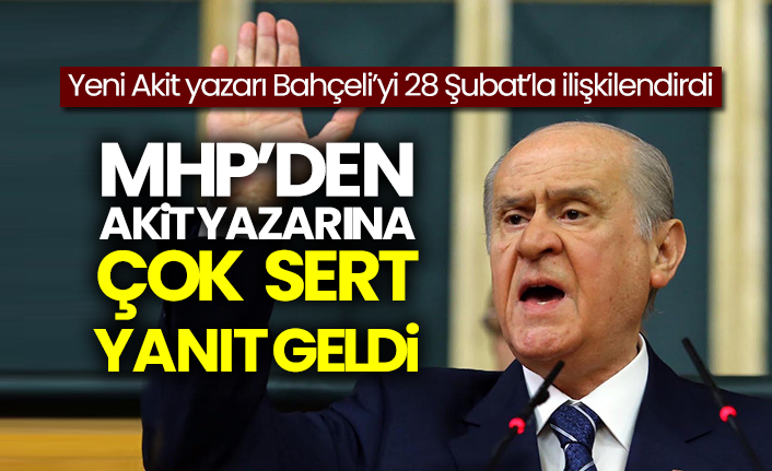 Mhp Den Yeni Akit Yazari Kenan Alpay A Cok Sert Cevap