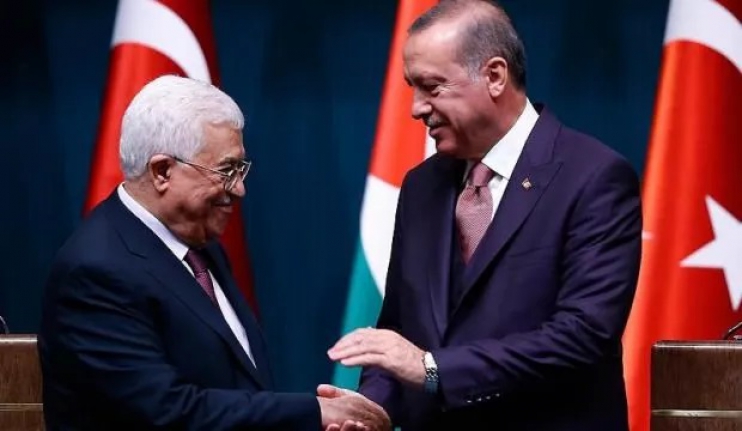 Erdoğan, Mahmud Abbas ile görüştü