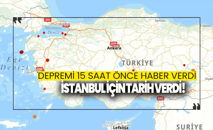 izmir depremini bilen doga bilimci