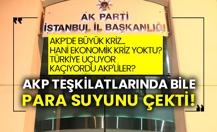 kriz hani ekonomik kriz yoktu