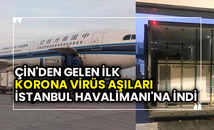 Cin Den Gelen Ilk Korona Virus Asilari Istanbul Havalimani Na Indi