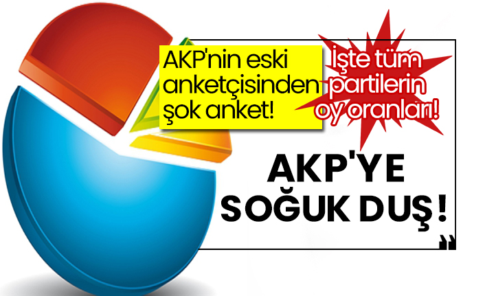 İşte tüm partilerin oy oranları! AKP'nin eski anketçisinden şok anket! AKP'ye soğuk duş!
