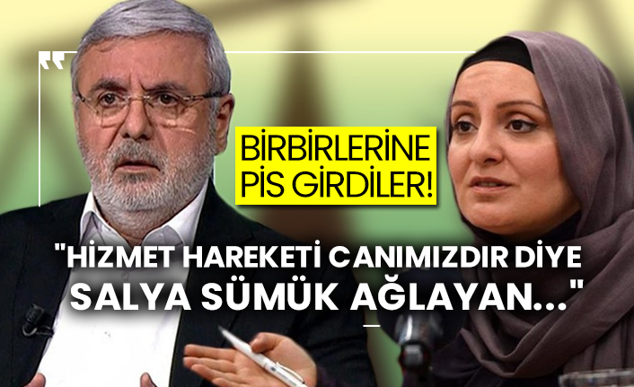 nihal bengisu karaca mehmet metiner birbirlerine pis girdiler hizmet hareketi canimizdir diye salya sumuk aglayan