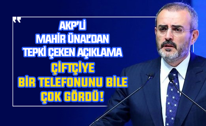 akp li unal dan tepki ceken aciklama