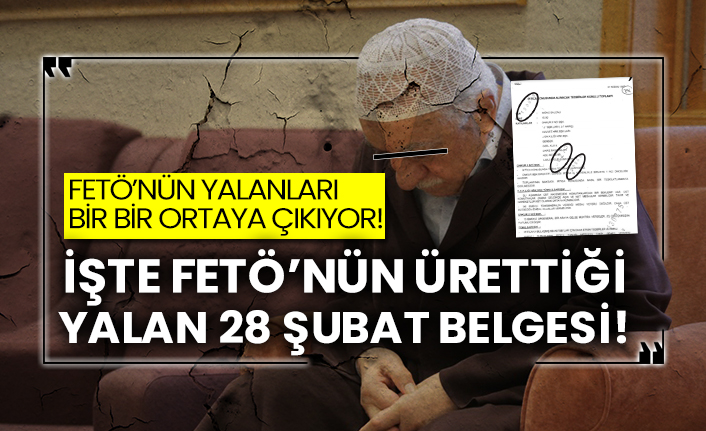 feto nun yalanlari bir bir ortaya