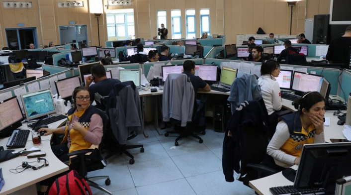 Tek numara ile '112 Acil Çağrı Merkezi' sayısı 70'e ulaştı