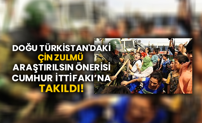 Dogu Turkistan Daki Cin Zulmu Arastirilsin Onerisi Cumhur Ittifaki Na Takildi