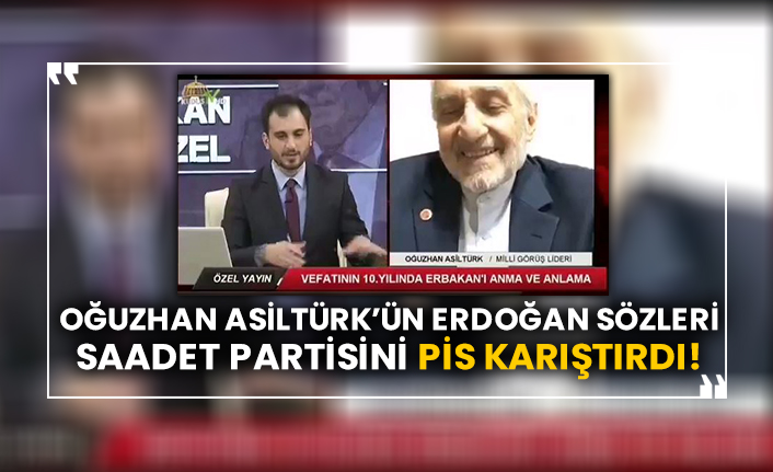 Oğuzhan Asiltürk’ün Erdoğan sözleri partiyi pis karıştırdı!