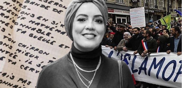Fransa'da Müslüman gazeteciye ölüm tehdidi: 'Ensene kurşun sıkarız'