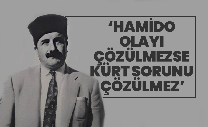 MHP'li vekil Fendoğlu "Hamido Olayı Çözülmezse Kürt Sorunu Çözülmez"