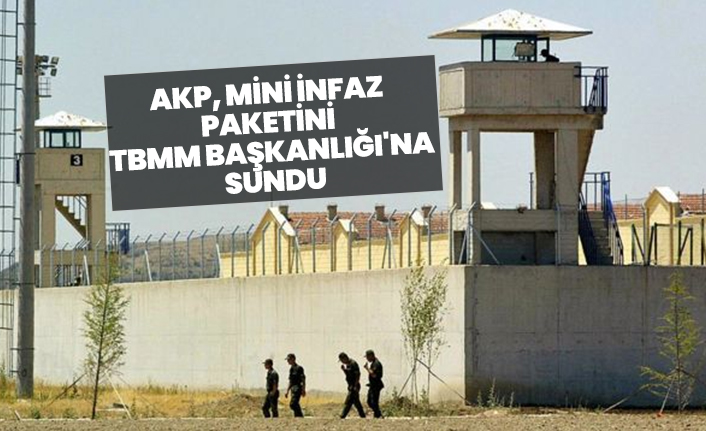 AKP ‘mini infaz paketi’ni TBMM Başkanlığı’na sundu
