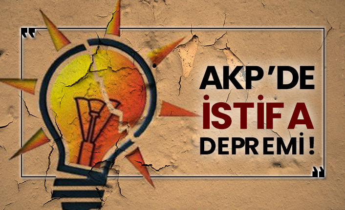 AKP'li isim görevinden istifa etti! AKP'de istifa depremi!