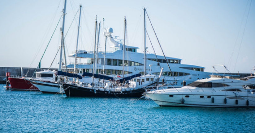 Kıbrıs Türk Cumhuriyeti'nde Karpaz Limanı lüks yatlara açıldı!