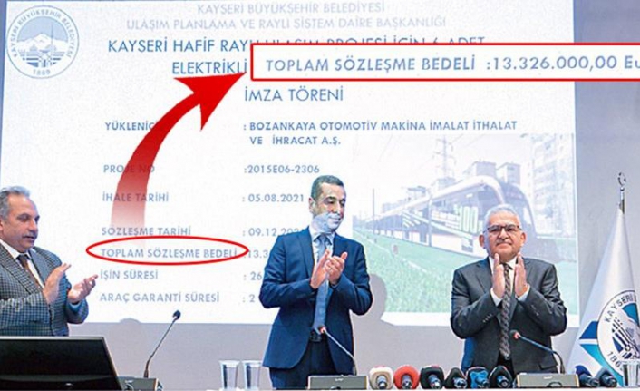 AKP’li belediye yerli ve milli aracı Euro ile alıyor