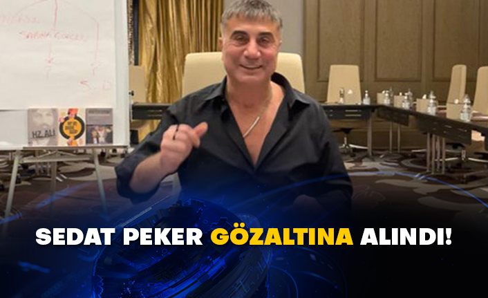 Sedat Peker gözaltına alındı