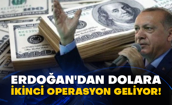 Erdoğan'dan dolara ikinci operasyon geliyor!