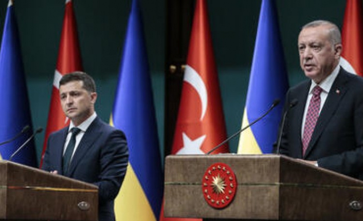 Erdoğan, Ukrayna lideri Zelenskiy ile görüştü