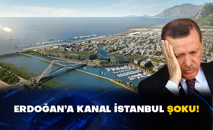Erdoğan’a Kanal İstanbul şoku!