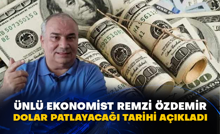 Ünlü ekonomist Remzi Özdemir dolar patlayacağı tarihi açıkladı