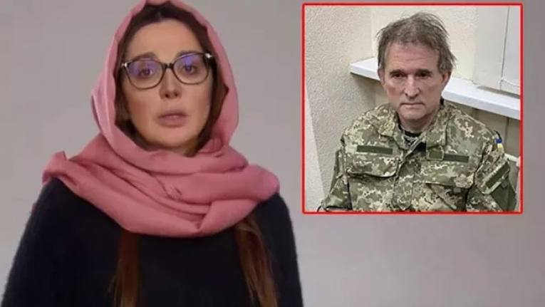 Ukrayna'da gözaltına alınan Medvedçuk'un eşi Erdoğan'dan yardım istedi
