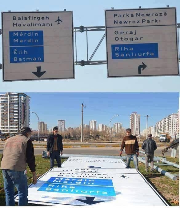 Burası Türkiye Tabelelar Türkçe Değil