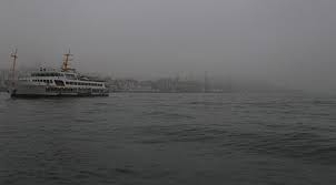 İstanbul'da sis etkili oluyor