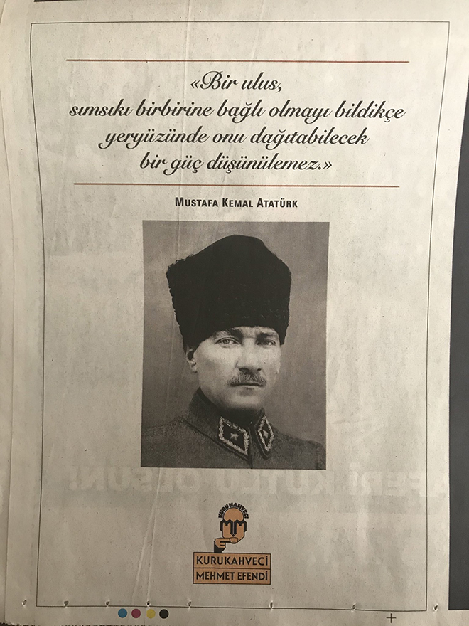 Kurukahveci Mehmet Efendi Atatürk ve 15 Temmuz’u ilişkilendirdi