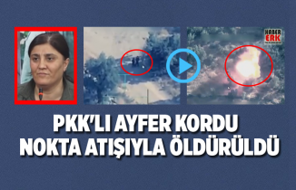 PKK'lı Ayfer Kordu   nokta atışıyla öldürüldü