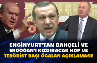 Cemal Enginyurt’tan Bahçeli ve Erdoğan’ı kızdıracak HDP ve terörist başı Öcalan açıklaması!